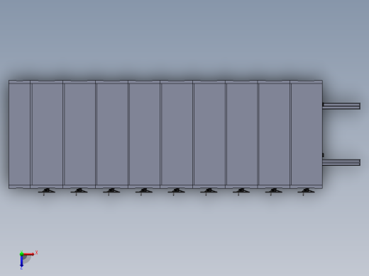 密集柜(自动化文件柜）sw17可编辑俯视缩略图