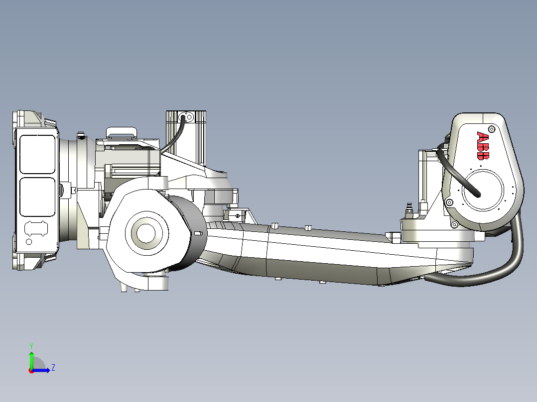 IRB 6700-235-2.65左视图