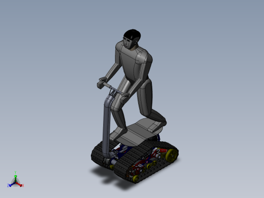 仿制dtv shredder 全地形履带滑板车设计图