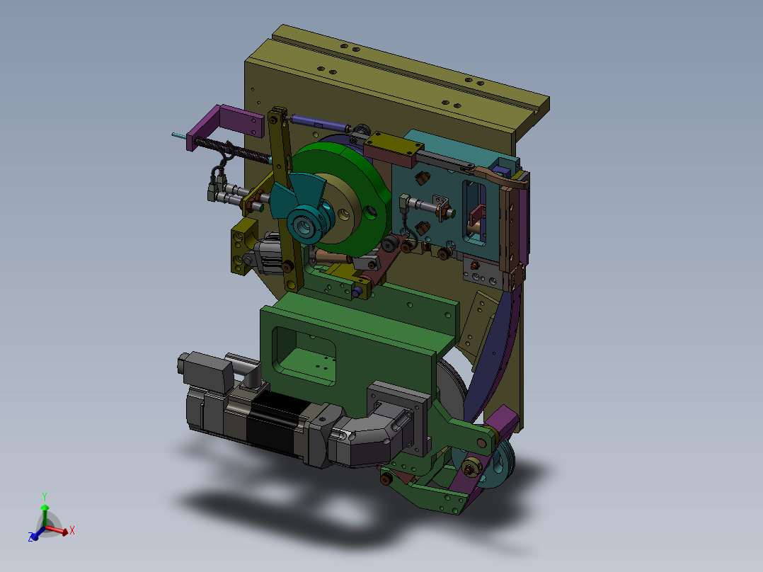 细钢丝截断机（凸轮机构设计）