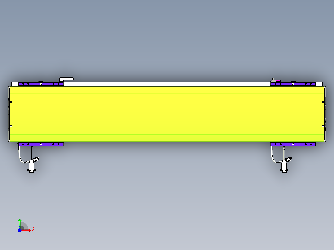 威洛博VL系列3d模型模组2VL22H2Y-S800前视图