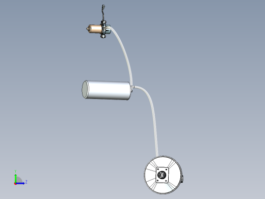 汽车刹车真空助力左视缩略图