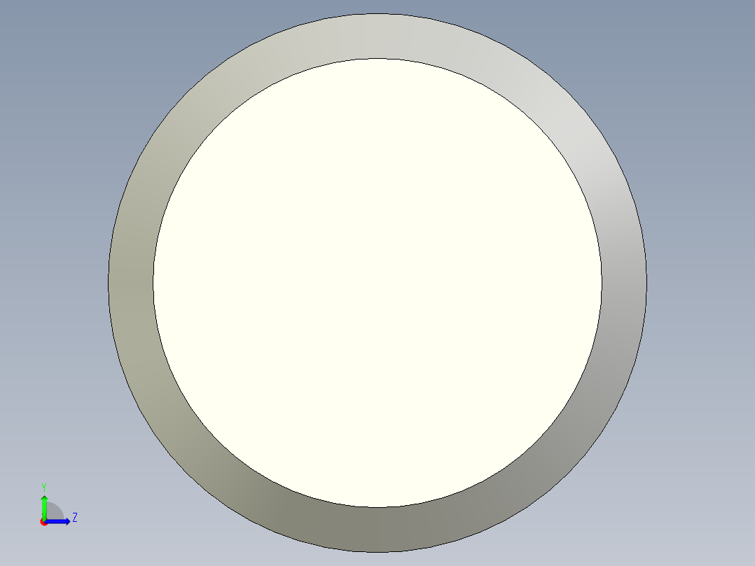 直径6卡簧销左视图