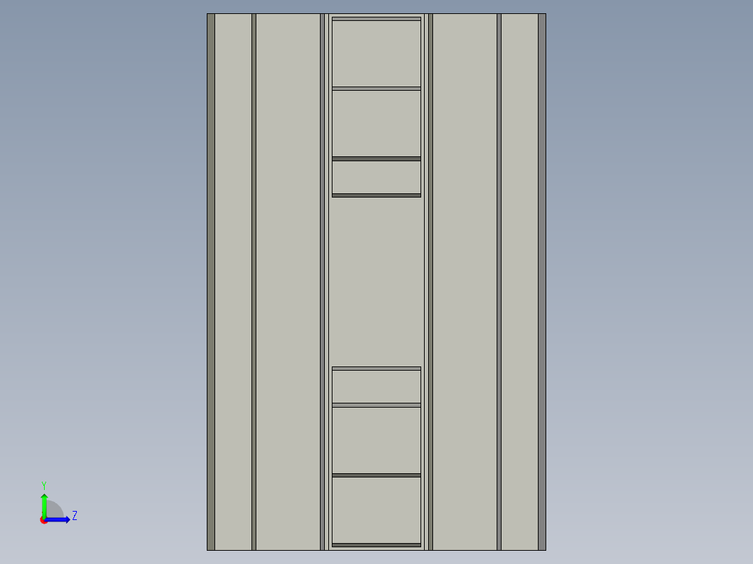普通气爪PH01-25G左视图