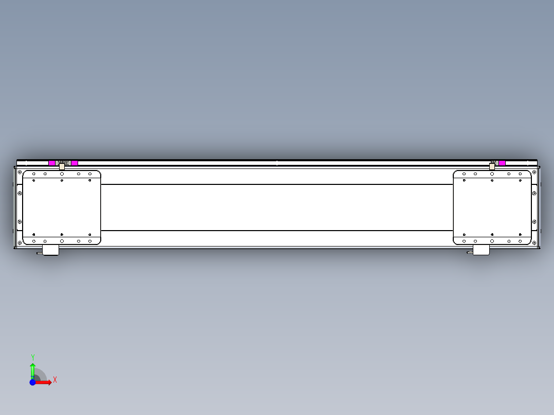 威洛博LC系列3d模型模组2LC22H2Y-S900前视图