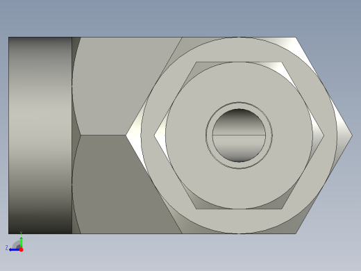 卡套式工业通用硬管接头4-4_dbu-s右视缩略图