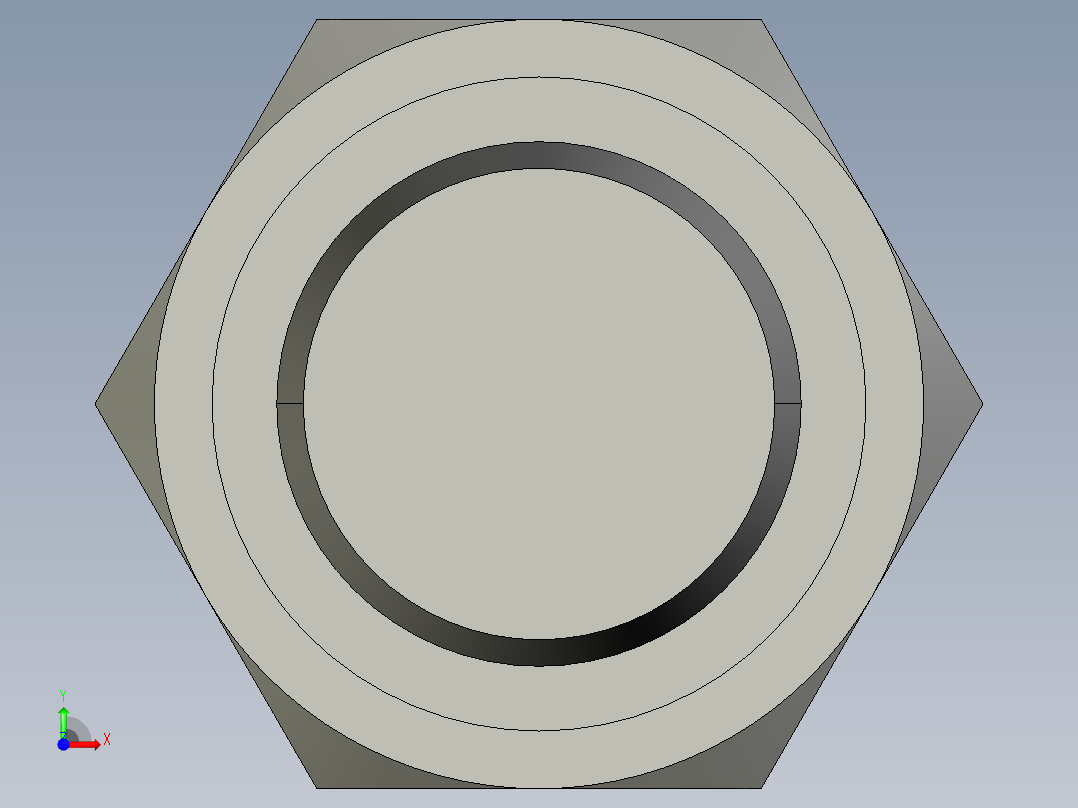 卡套式工业通用硬管接头12_fnu-s前视图