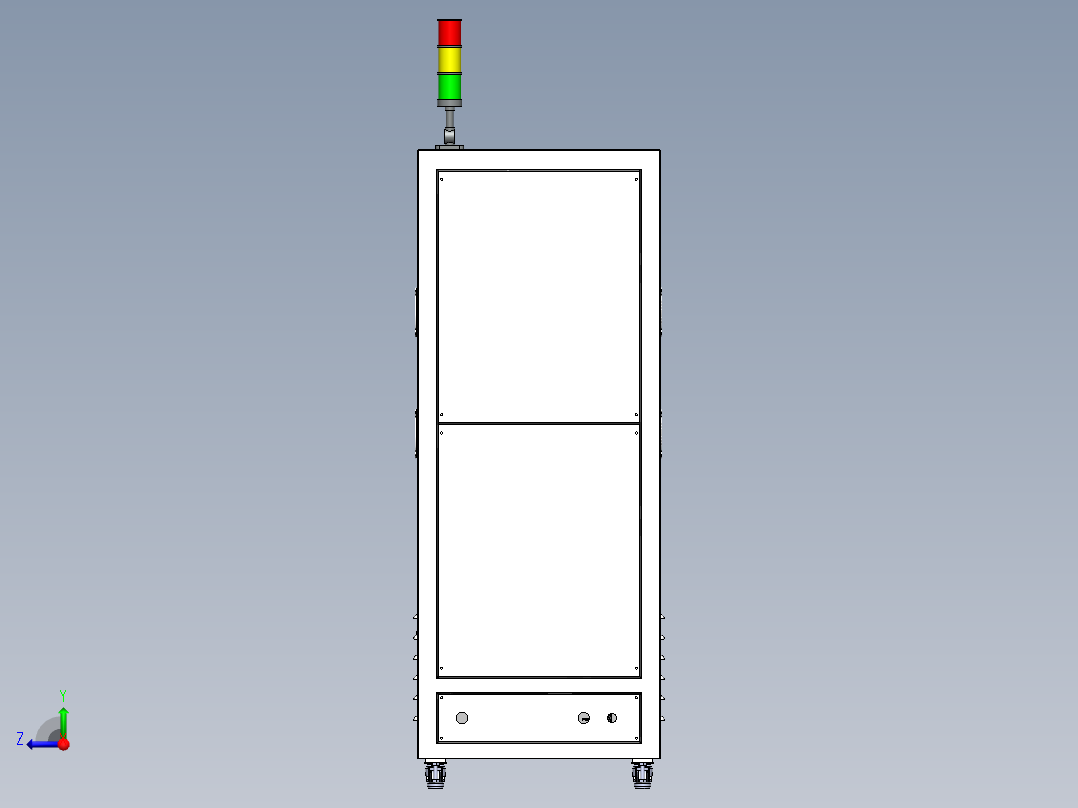 操作控制台A型右视图
