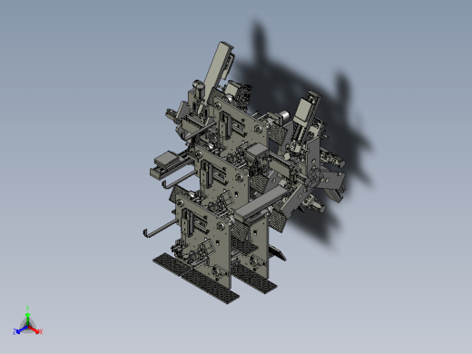 机械改造超级机甲正等轴测缩略图