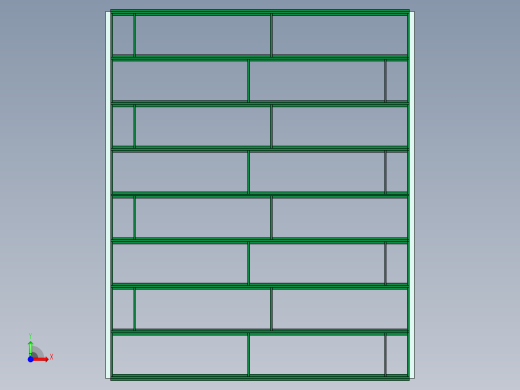 红外线加热烘道（红外加热器） 3D模型（UG(NX)设计前视缩略图
