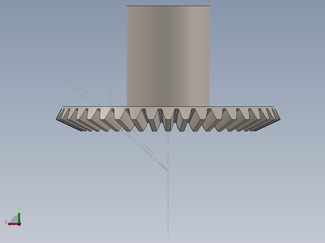 自动冲压机构后视图