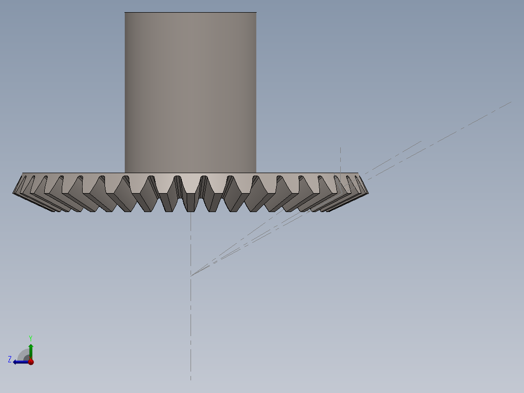 自动冲压机构右视图