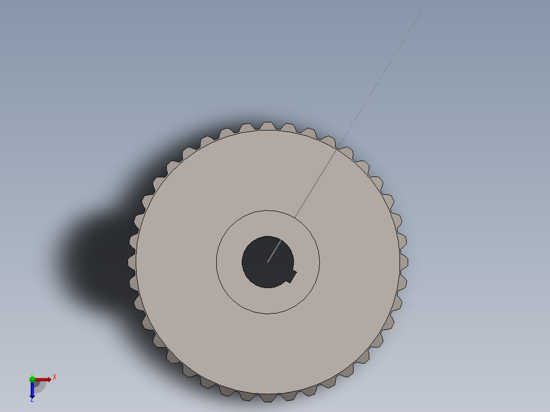 自动冲压机构俯视图