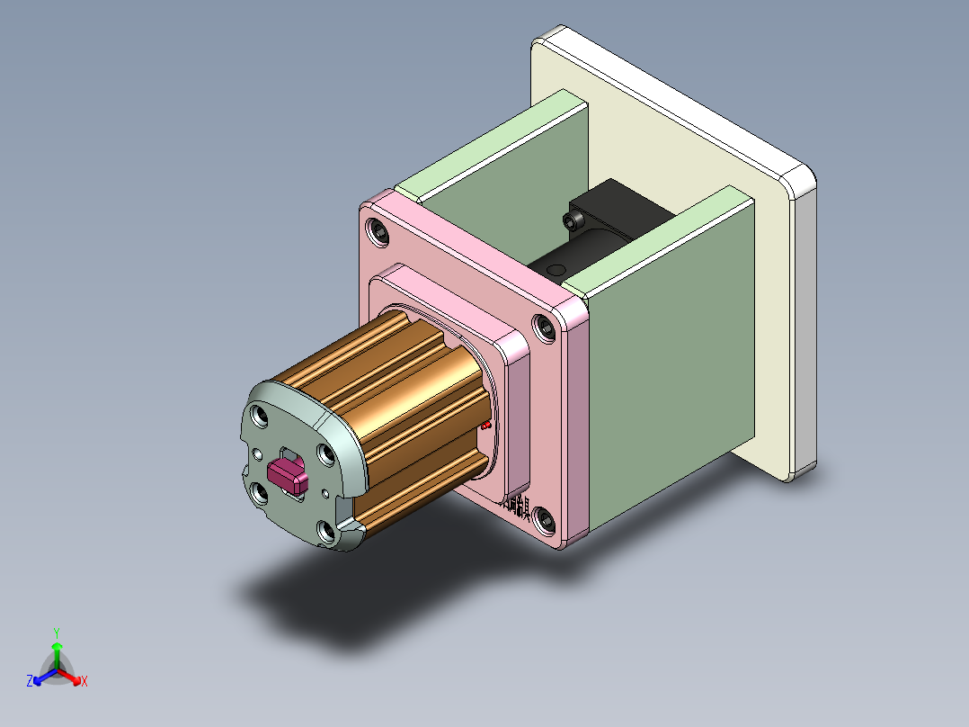 NANO-TOP-CNC2-0830正等轴测图