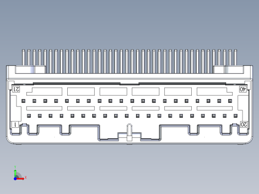 连接器AAUS01AP2-040K0211前视缩略图