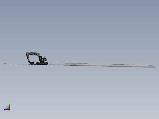 挖掘机右视缩略图