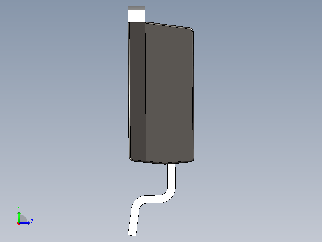 TO263-5-2，带有四个销和凸耳的五个接头与中间接头相同左视图