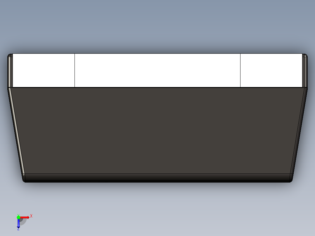 TO263-5-2，带有四个销和凸耳的五个接头与中间接头相同俯视图