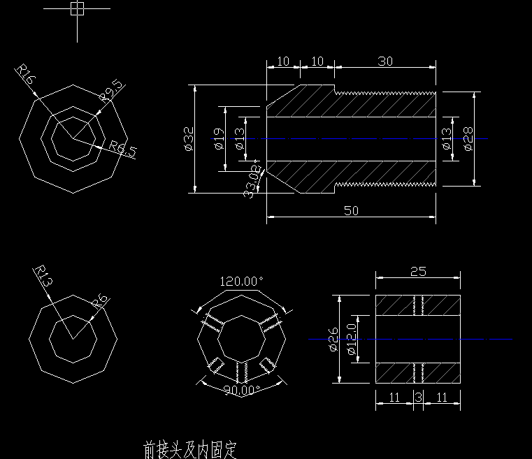 美国秃鹰PCP气步枪（加工图纸）（精品全套CAD详细图）