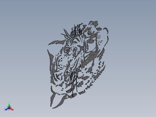 老虎正等轴测缩略图