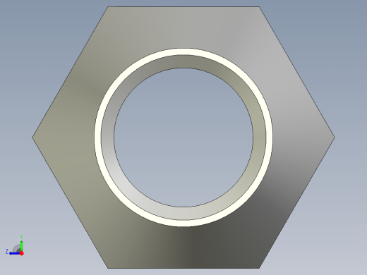 DIN 74361紧固件螺母螺栓右视缩略图