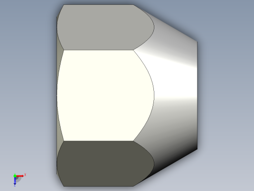 DIN 74361紧固件螺母螺栓俯视缩略图