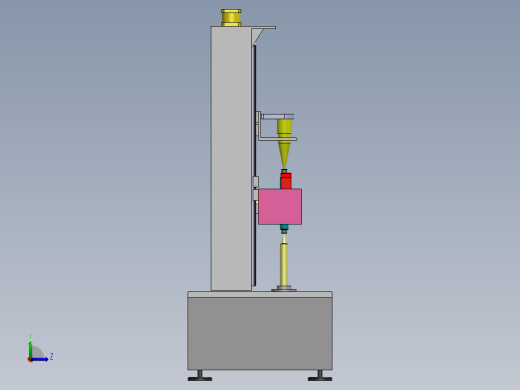 Q473-轴类零件加工误差分析及检测装置设计三维SolidWorks】左视缩略图