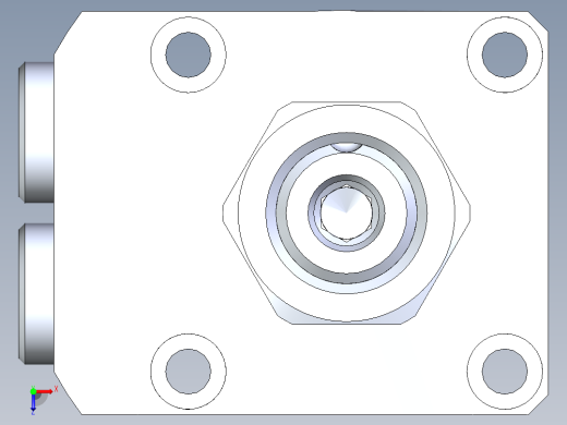 KOSMEKLHA0360-CL-Q15多系列多零件图纸模型俯视缩略图