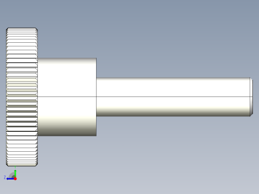 把手(鋼材)2479-3D多系列多零件图纸模型右视缩略图