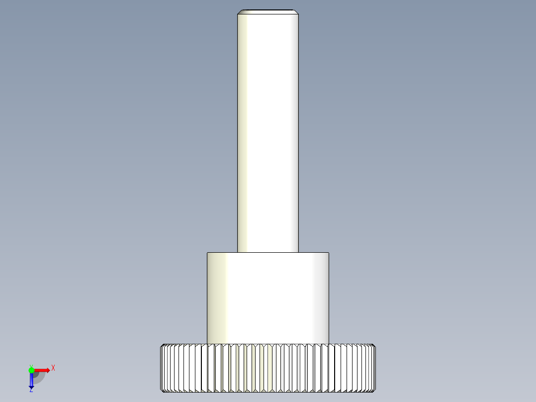 把手(鋼材)2479-3D多系列多零件图纸模型俯视图