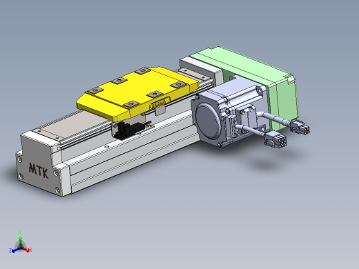 GTH内嵌丝杆全封闭GTH8-BR-200W
