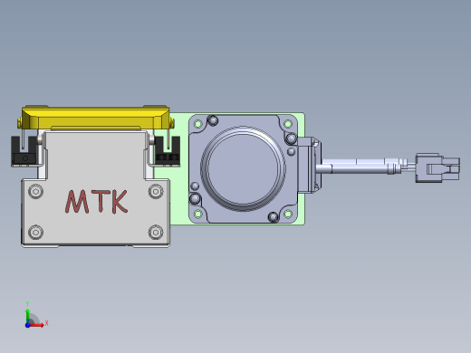 GTH内嵌丝杆全封闭GTH8-BR-200W前视缩略图