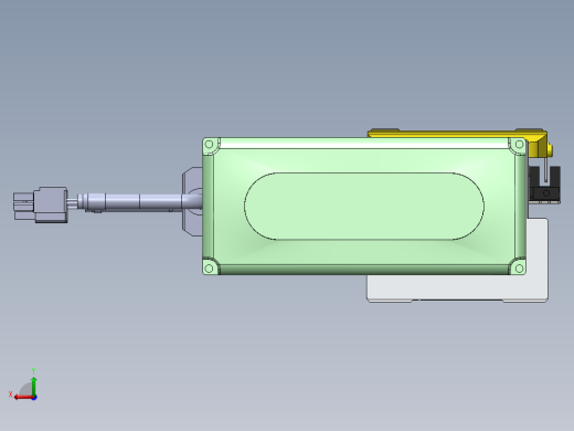 GTH内嵌丝杆全封闭GTH8-BR-200W后视缩略图