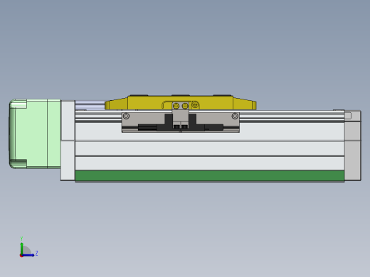 GTH内嵌丝杆全封闭GTH8-BR-200W左视缩略图