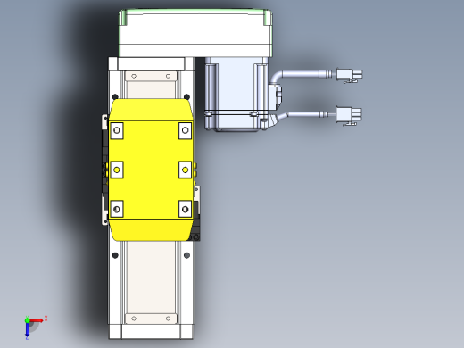 GTH内嵌丝杆全封闭GTH8-BR-200W俯视缩略图