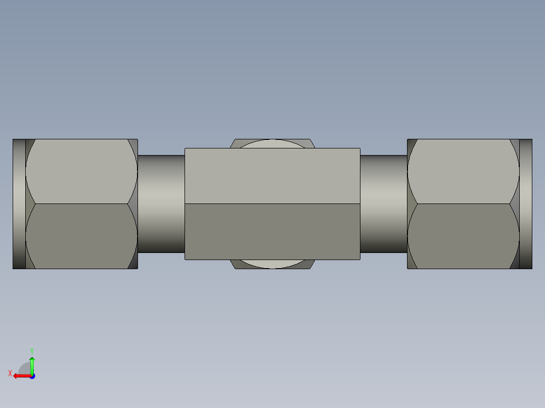 卡套式工业通用硬管接头8_s5bu-s后视图