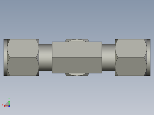 卡套式工业通用硬管接头8_s5bu-s后视缩略图