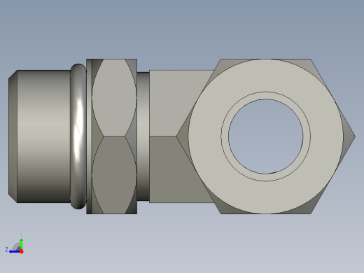 卡套式工业通用硬管接头8_s5bu-s右视缩略图