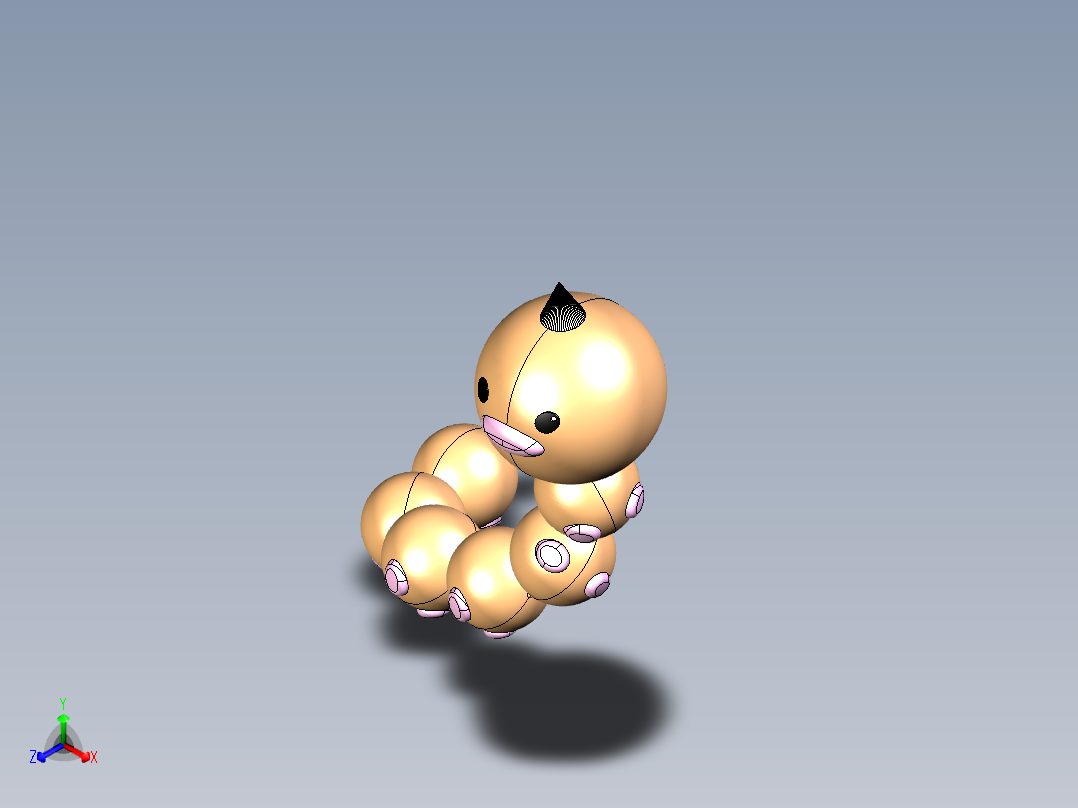 口袋妖怪41正等轴测图