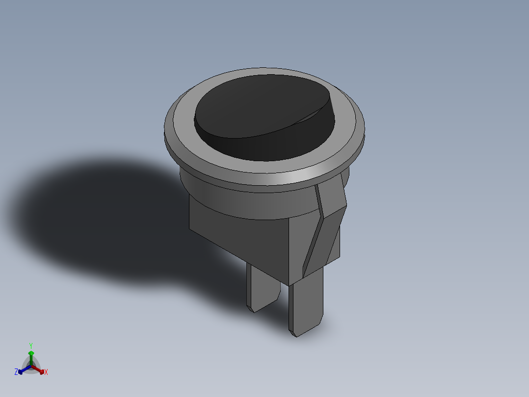 19R ONOFF ANAHTAR开关正等轴测图