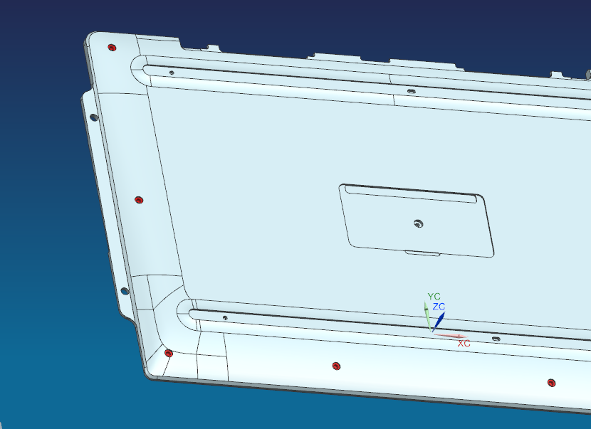 笔记本电脑外壳钻斜孔工装4.5轴治具模型三维+CAD