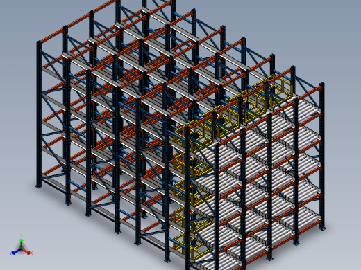 插入式管材存储架 1469281