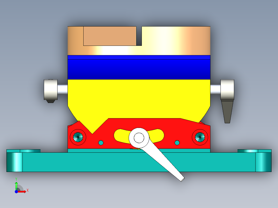 B3003910-工具夹设计前视图
