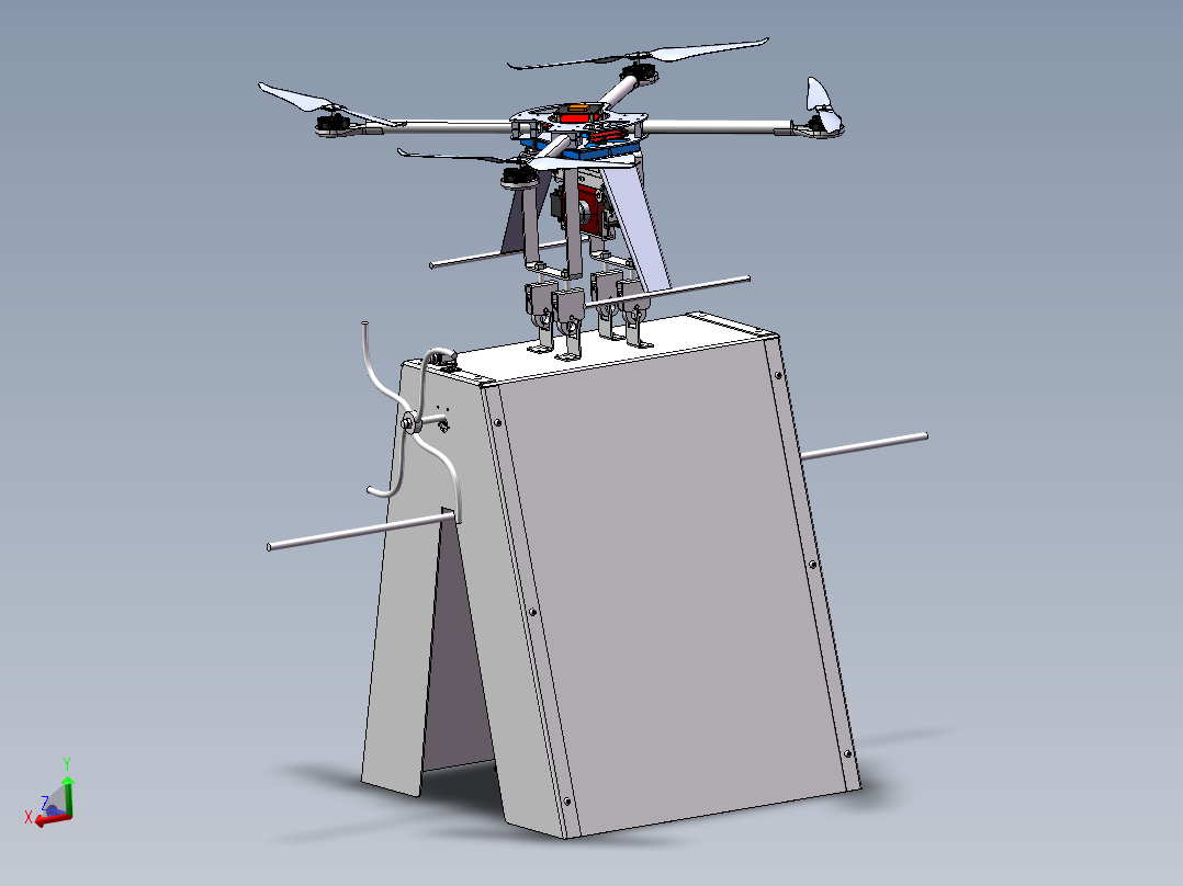 巡线+除冰机器人