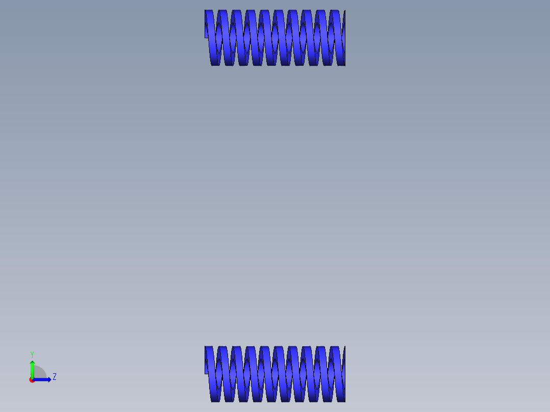 螺纹杯盖注塑模具左视图