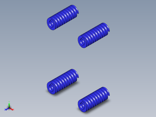 螺纹杯盖注塑模具正等轴测缩略图