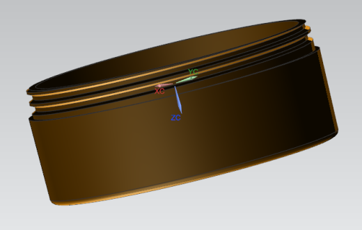螺纹杯盖注塑模具缩略图