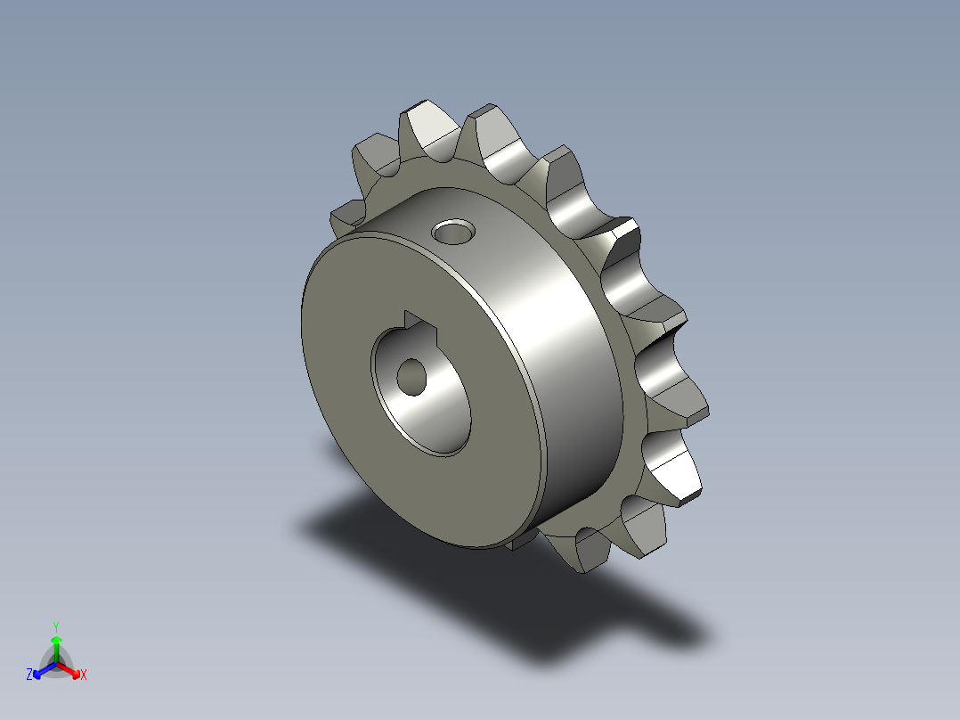 YHD-VLF11-40-15-D18正等轴测图
