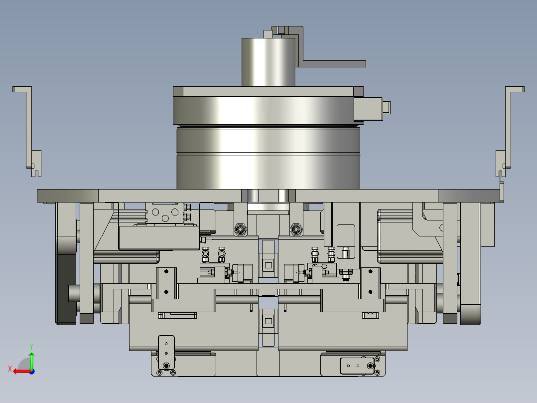 贴胶转盘总装0后视图