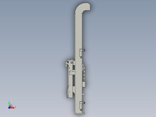 TSJ-05液压提升机总装前视缩略图